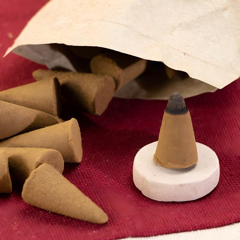 Chakra Incense Backflow Cones (Set of 4 Packs) Mimfurn