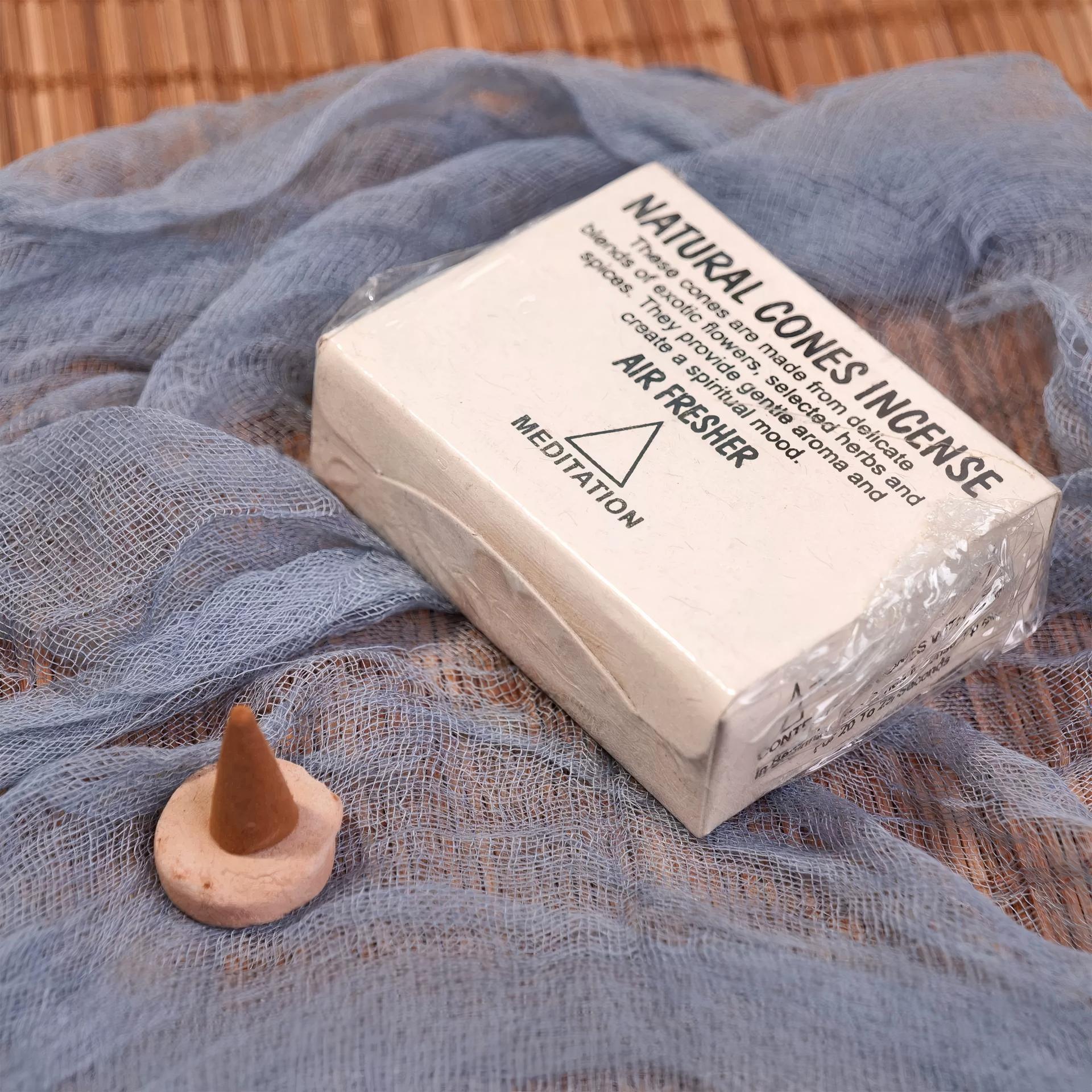 Chakra Incense Backflow Cones (Set of 4 Packs) Mimfurn