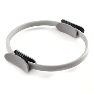 Yoga-Mad Pilates Resistance Ring With Double Handle Mimfurn