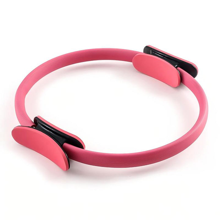 Yoga-Mad Pilates Resistance Ring With Double Handle Mimfurn