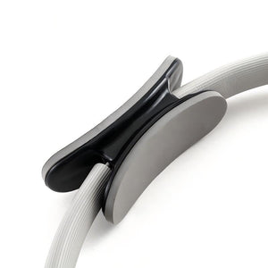 Yoga-Mad Pilates Resistance Ring With Double Handle Mimfurn