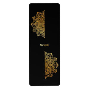 Yoga mat with gold 5mm MIMFURN