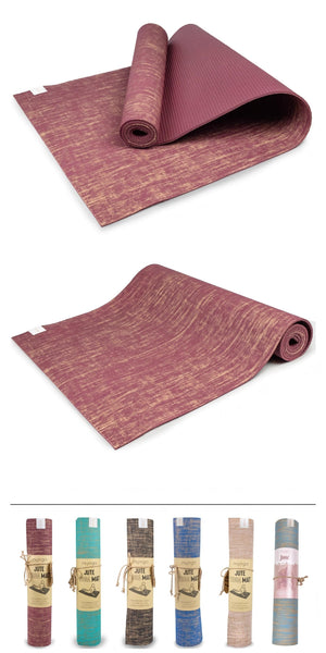 Jute Yoga Mat 5mm Mimfurn