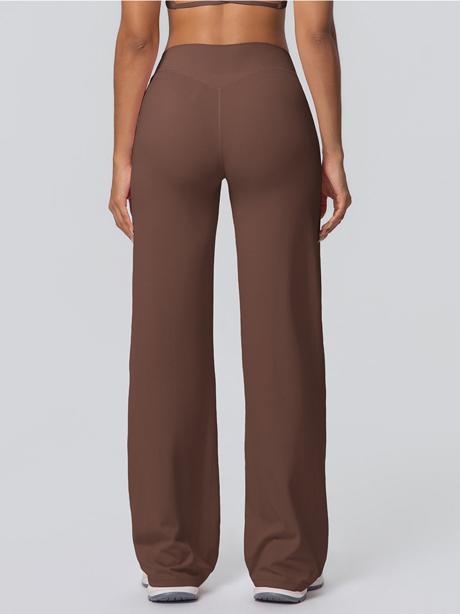 Compressive Flare Legging - Brown Mimfurn