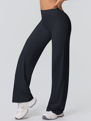Compressive Flare Legging - Black Mimfurn