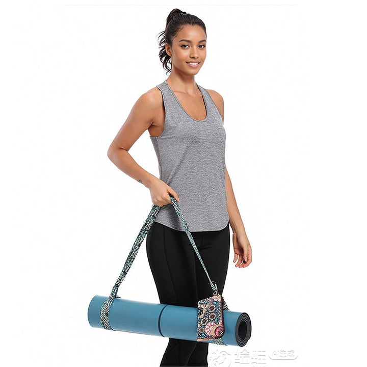 Simple Yoga Mat Sling Mimfurn