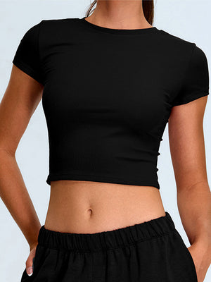 YOGA Seamless Workout Tops for Women Mimfurn