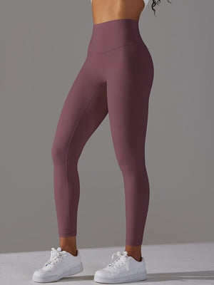 Compressive High-Rise Legging-Purple Mimfurn