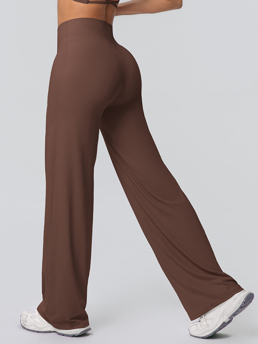Compressive Flare Legging - Brown Mimfurn