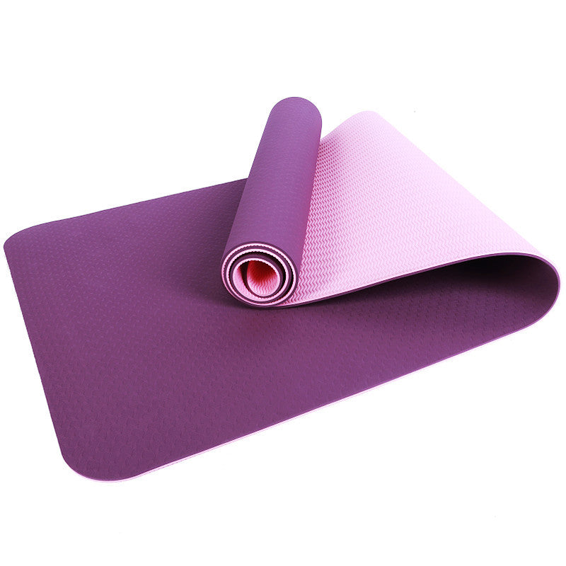 Exercise Yoga mat  TPE 6mm MIMFURN