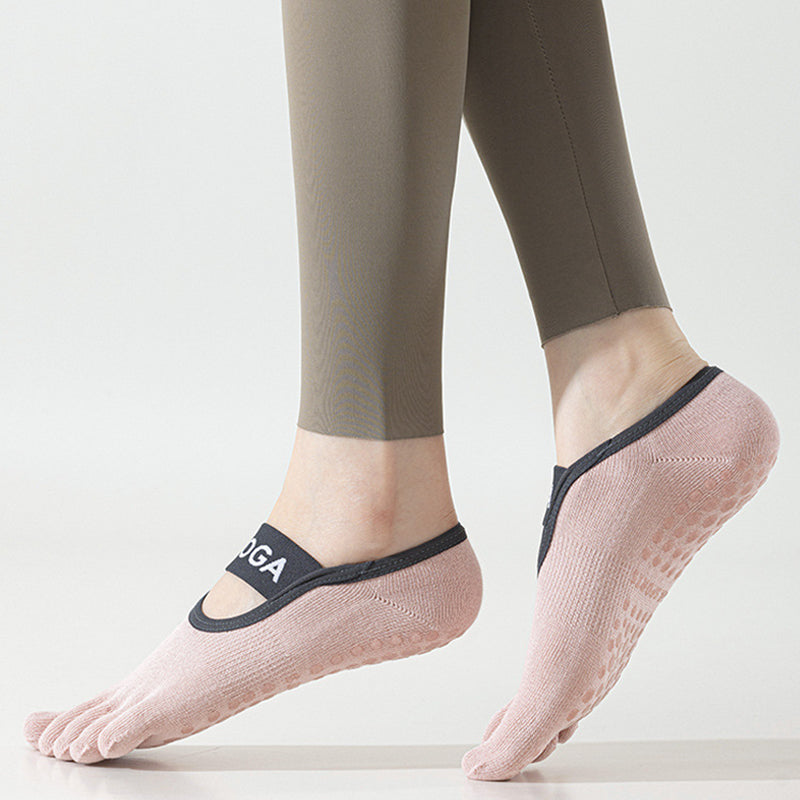 Full-Toe Yoga Grip Socks Mimfurn