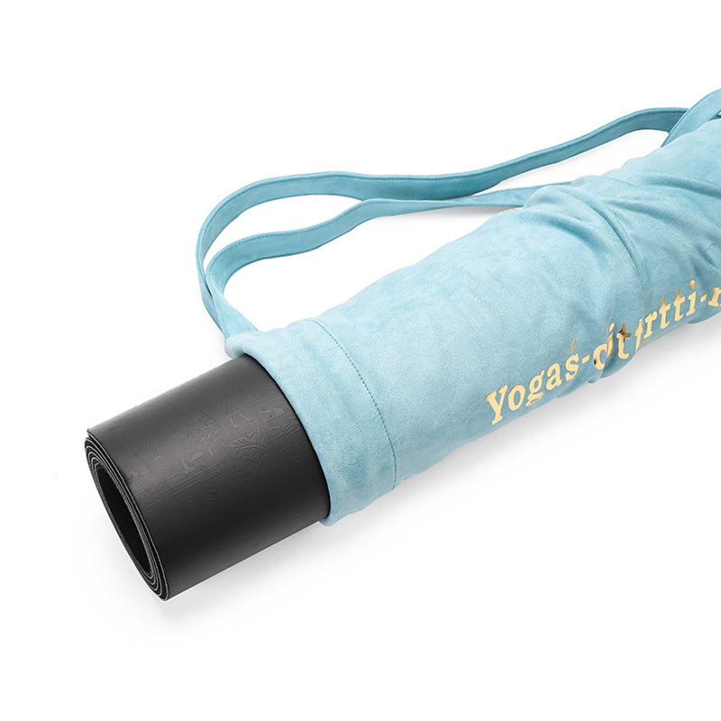 Suede yoga mat Bag Mimfurn