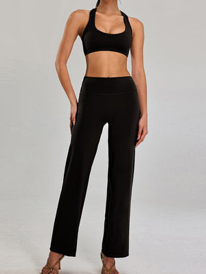 Sports bra racerback black Mimfurn