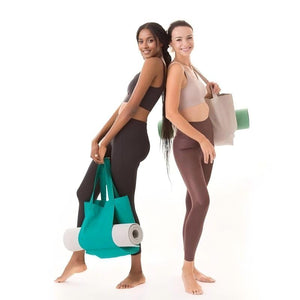 Tote Bag with Yoga Mat Carrier Mimfurn