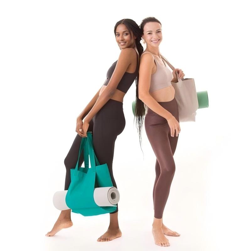 Tote Bag with Yoga Mat Carrier Mimfurn
