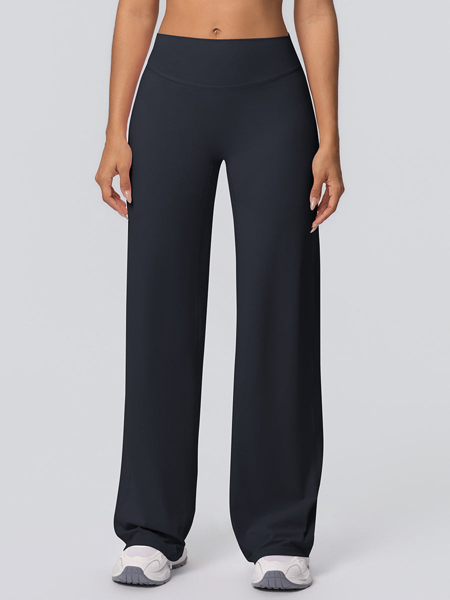 Compressive Flare Legging - Black Mimfurn