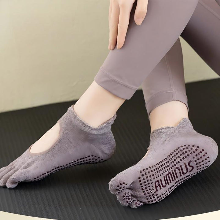 Cotton  Grip Full Toe Socks Mimfurn