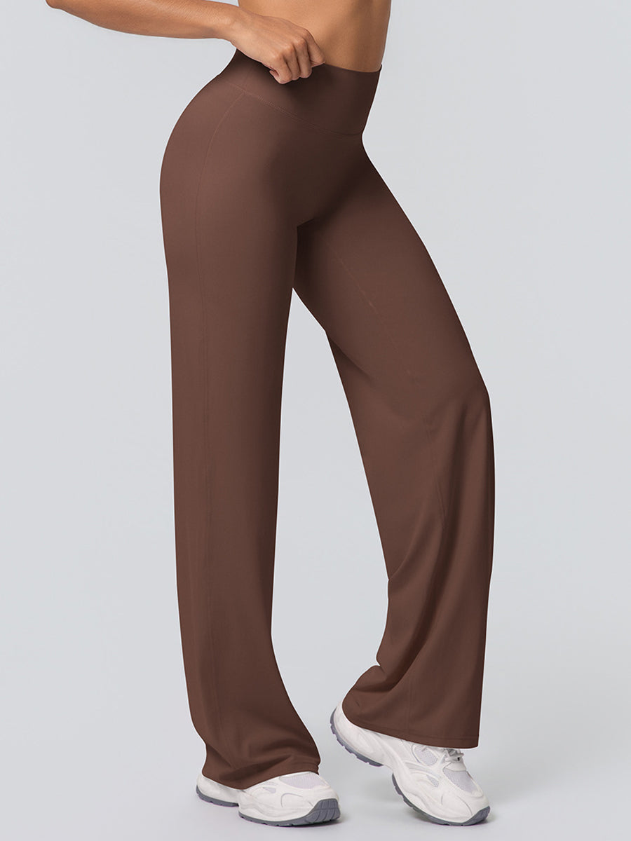 Compressive Flare Legging - Brown Mimfurn