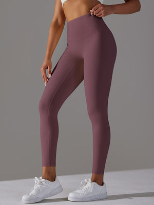 Compressive High-Rise Legging-Purple Mimfurn