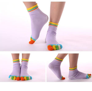 Grip Full Toe Low Rise Socks Mimfurn