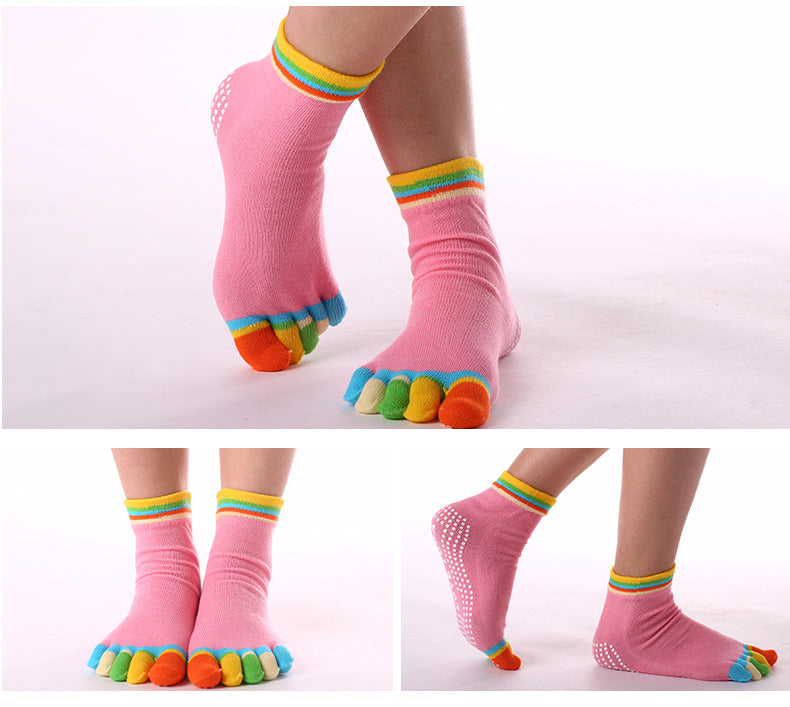 Grip Full Toe Low Rise Socks Mimfurn