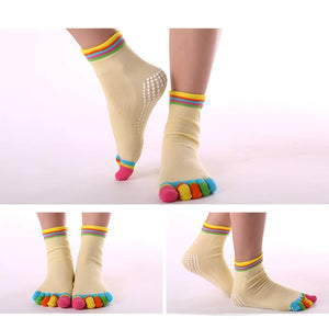 Grip Full Toe Low Rise Socks Mimfurn