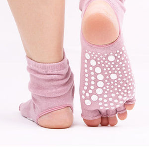 Grip Half Toe Low Rise Socks Mimfurn