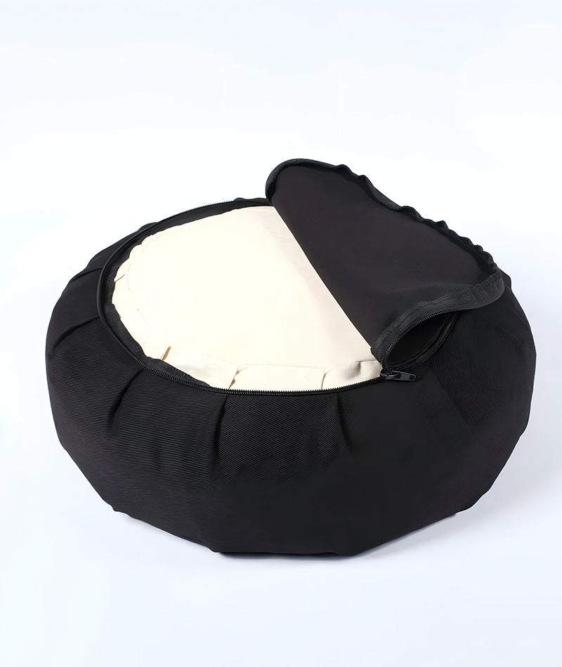 Buckwheat Zafu Meditation Cushion - Natural Mimfurn