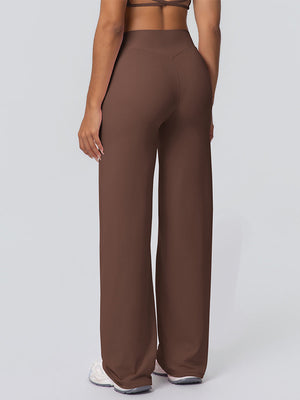 Compressive Flare Legging - Brown Mimfurn