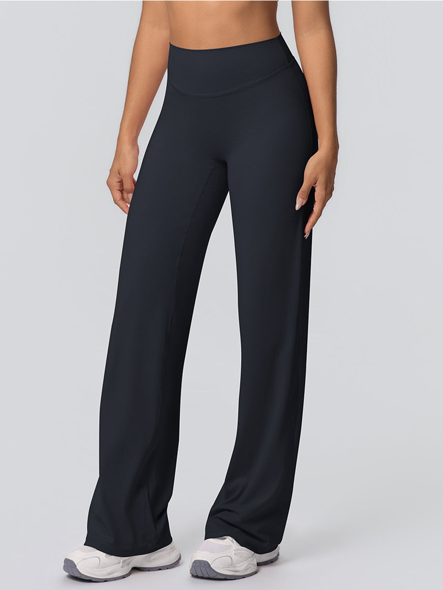 Compressive Flare Legging - Black Mimfurn