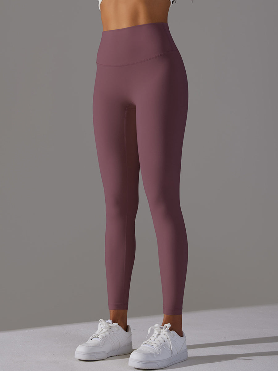 Compressive High-Rise Legging-Purple Mimfurn