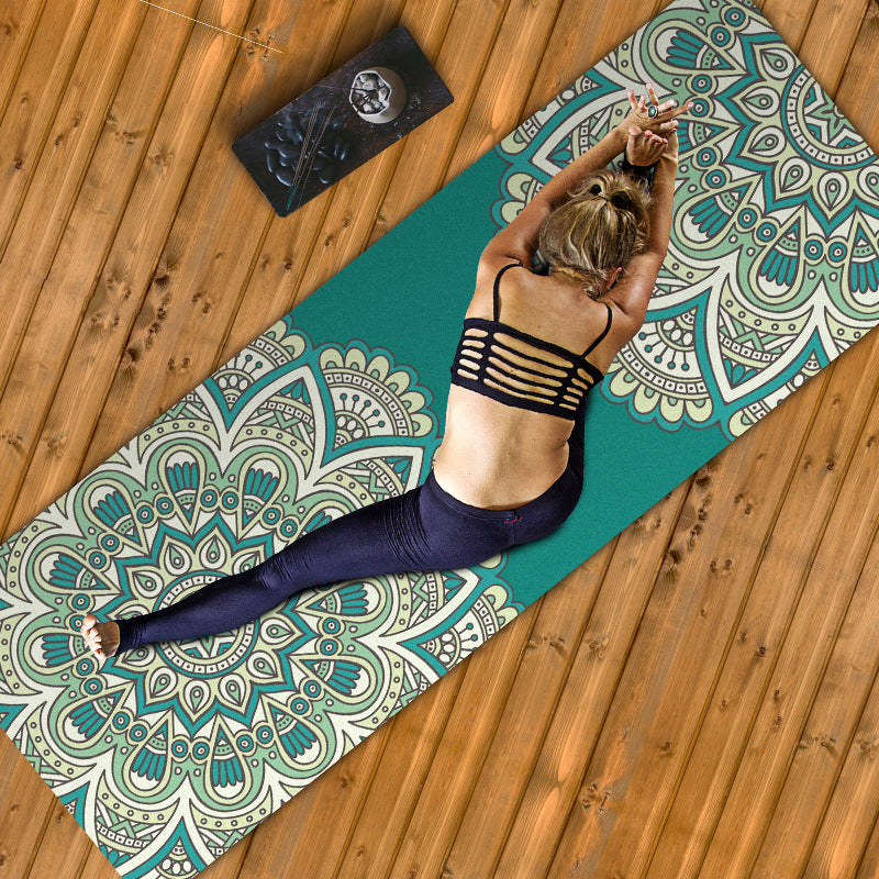 Travel yoga mat folding broadened 1.5mm MIMFURN