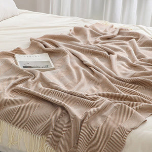 Solid Color Mexican Yoga Blanket MIMFURN