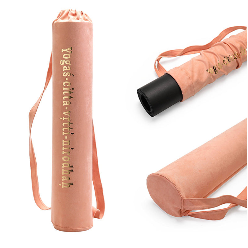 Suede yoga mat Bag Mimfurn