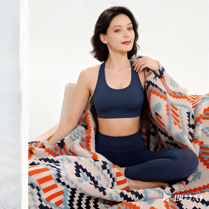 Mexican Yoga Blanket MIMFURN