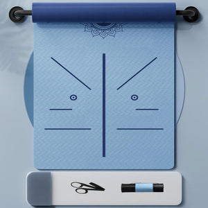 Exercise Yoga mat  TPE 6mm MIMFURN