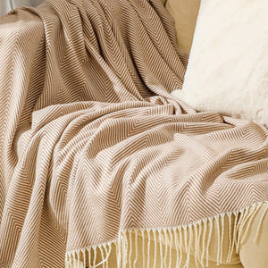 Solid Color Mexican Yoga Blanket MIMFURN