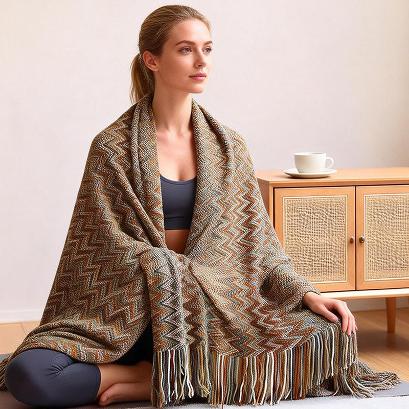 Heavy Weight  Mexican Yoga Blanket MIMFURN