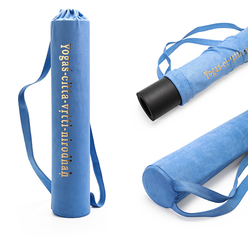 Suede yoga mat Bag Mimfurn