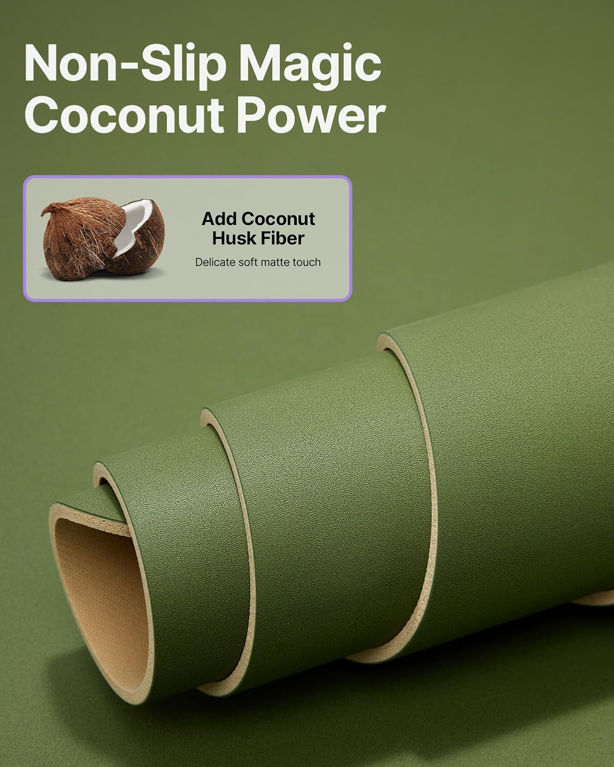 Yoga Mat 5mm pu Natural Rubber Mimfurn