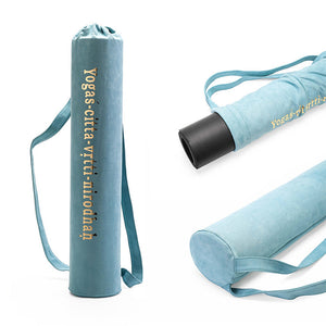 Suede yoga mat Bag Mimfurn