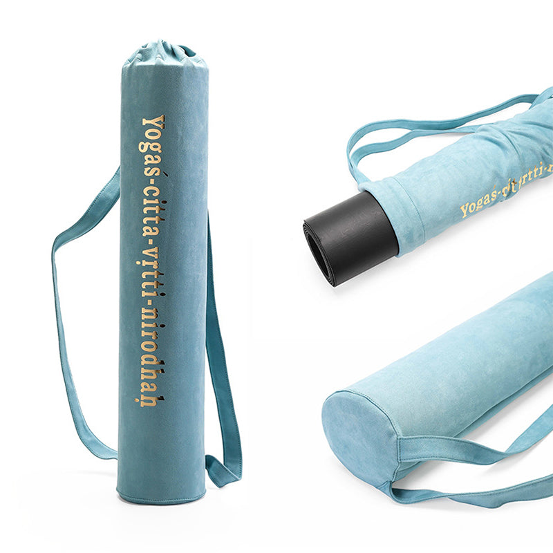 Suede yoga mat Bag Mimfurn