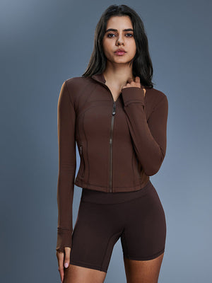 Long Sleeve Yoga Top Mimfurn