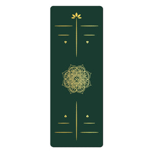 Yoga mat with gold 5mm MIMFURN