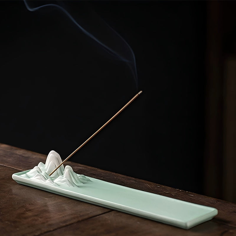 Green Incense Burner Holder Mimfurn
