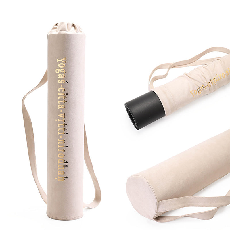 Suede yoga mat Bag Mimfurn