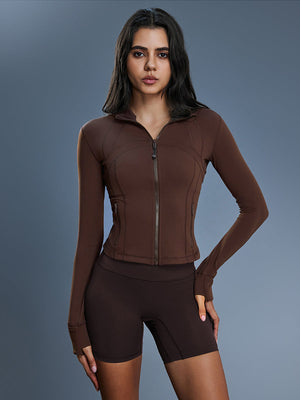 Long Sleeve Yoga Top Mimfurn