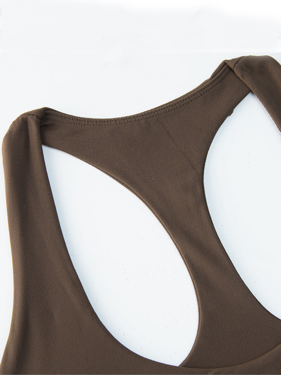 Sports bra racerback black Mimfurn