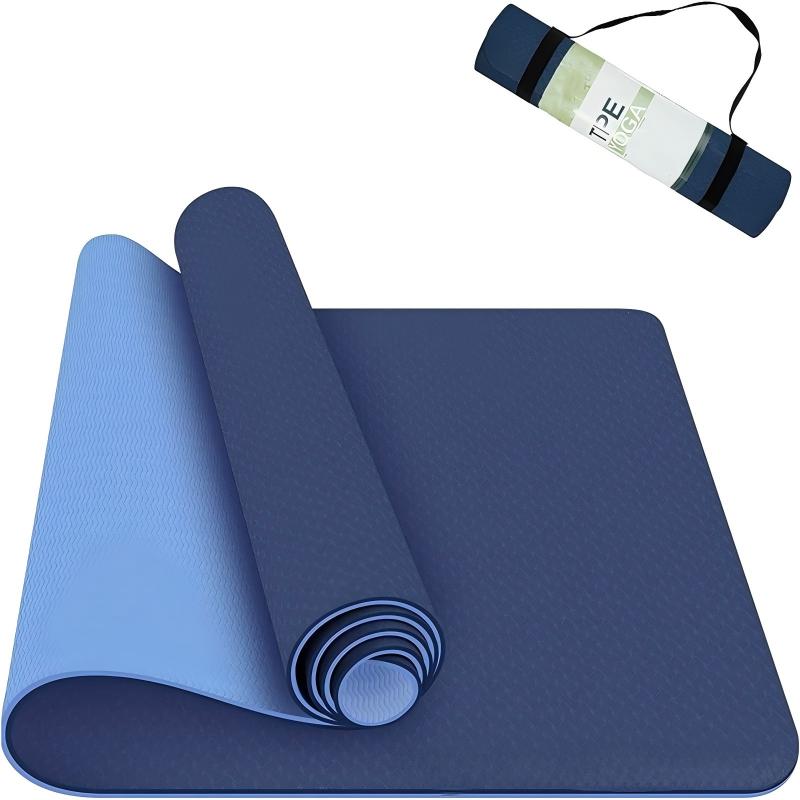 Exercise Yoga mat  TPE 6mm MIMFURN