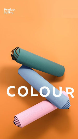 Exercise Yoga mat  TPE 6mm MIMFURN